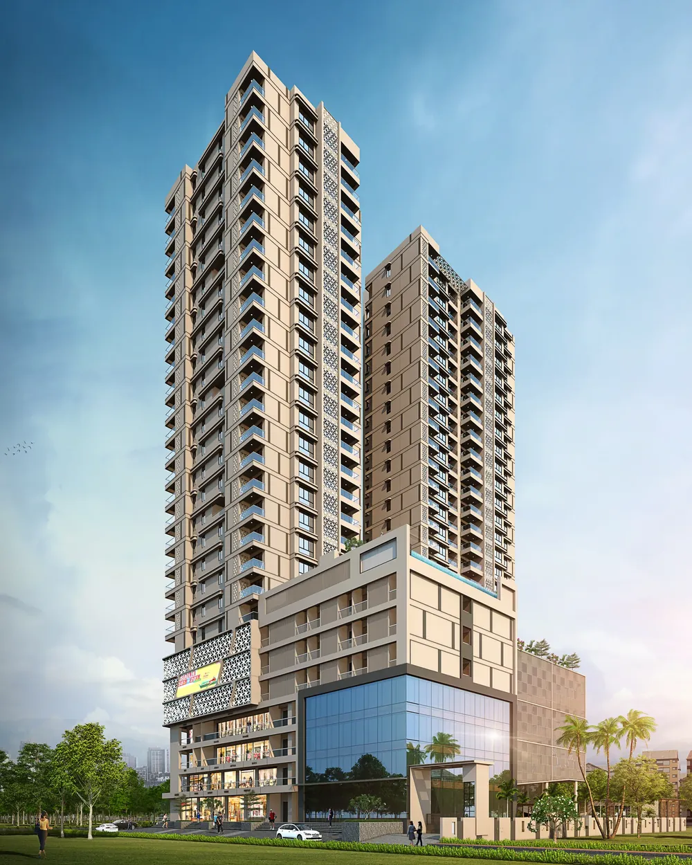 Melliza Towers development in Koregaon Park Annexe, Pune